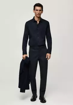 Костюмные брюки Mango, синий