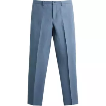 Костюмные брюки мужские Синие / Сине-серые Zara, синий/серый