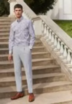 Костюмные брюки Next, светло-серый