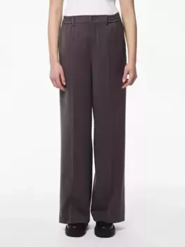 Костюмные брюки "PCCAMIL HW WIDE PANT NOOS" Pieces, цвет Morel
