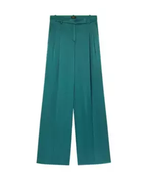 Костюмные брюки по индивидуальному заказу Pinko, зеленый