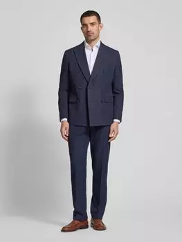 Костюмные брюки прямого кроя со складками MCNEAL