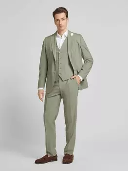 Костюмные брюки прямого кроя со стрелками, модель «Пако» CG - Club of Gents, светло-зеленый