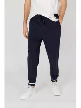 Костюмные брюки regular fit Armani Exchange, синий