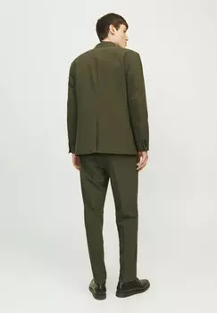 Костюмные брюки REGULAR FIT Jack & Jones PREMIUM, темно-зеленый