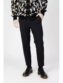 Костюмные брюки regular fit Manifattura Borghese, черный