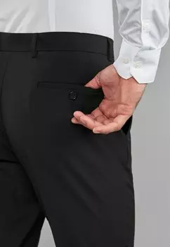 Костюмные брюки REGULAR FIT STRETCH Next, черный
