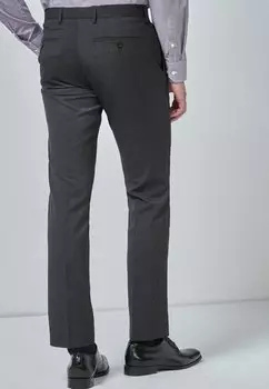 Костюмные брюки REGULAR FIT TAILORED STRETCH Next, серый