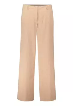 Костюмные брюки с карманами Betty & Co, бежевый