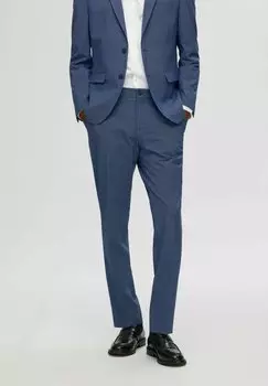 Костюмные брюки Selected Homme, темно-синий