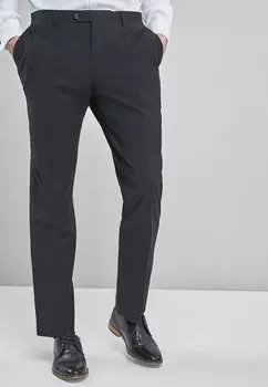 Костюмные брюки SIGNATURE SUIT TROUSERS REGULAR FIT Next, черный