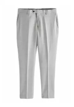 Костюмные брюки SIGNATURE TOLLEGNO- REGULAR FIT Next, серый