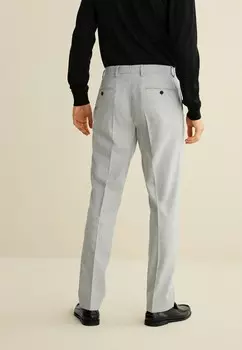 Костюмные брюки SLIM FIT DONEGAL Next, серый