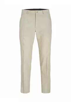 Костюмные брюки SLIM FIT Jack & Jones, цвет travertine