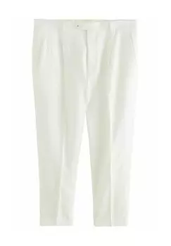 Костюмные брюки SLIM FIT - Trousers Next, белый