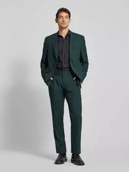 Костюмные брюки со стрелками Christian Berg Men, темно-зеленый