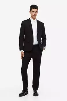 Костюмные брюки стандартного кроя H&M