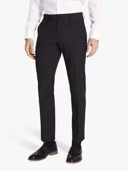 Костюмные брюки строгого кроя Moss 1851 Performance, темно-серый