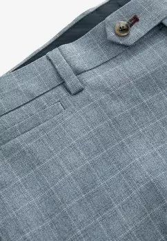 Костюмные брюки TAILORED FIT CHECK REGULAR FIT Next, синий