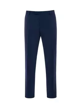 Костюмные брюки Thomas Goodwin Slim fit Pleated Pants, королевский синий
