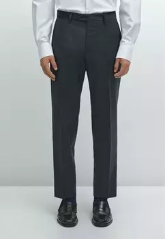 Костюмные брюки Trousers Massimo Dutti, темно-синий