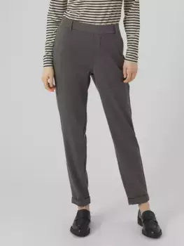 Костюмные брюки Vero Moda "VMMAYA MR LOOSE SOLID PANT NOOS", цвет Grey Pinstripe
