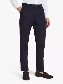 Костюмные брюки в клетку строгого кроя Moss 1851