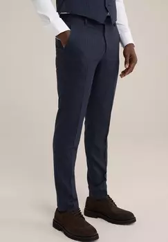 Костюмные брюки WE Fashion, темно-синий