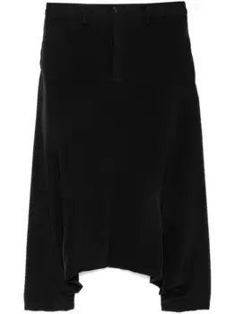 Костюмные брюки Yohji Yamamoto, черный