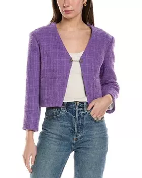 Костюмный блейзер Maje, фиолетовый