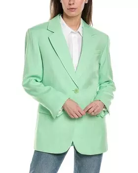 Костюмный блейзер Sandro, зеленый