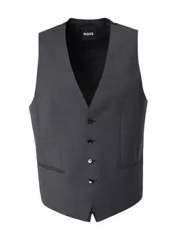 Костюмный жилет BOSS Suit Vest, темно-серый
