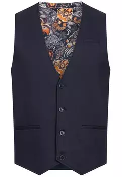 Костюмный жилет JEFF Suit Vest Ezra, морской синий