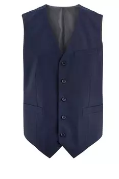 Костюмный жилет Men Plus Suit Vest, темно-синий
