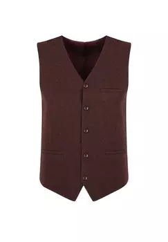 Костюмный жилет Pako Lorente, бордовый