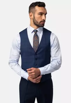 Костюмный жилет Recman, темно-синий
