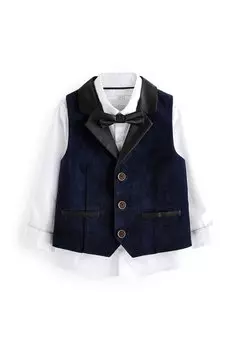 Костюмный жилет SET-REGULAR FIT Next, цвет navy blue