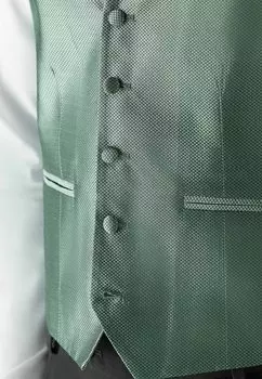 Костюмный жилет TEXTURED-REGULAR FIT Next, зеленый