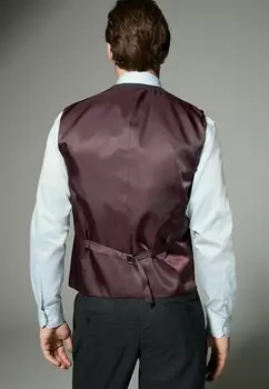 Костюмный жилет TRIMMED CHECK REGULAR FIT Next, темно-синий