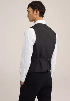 Костюмный жилет WE Fashion, черный