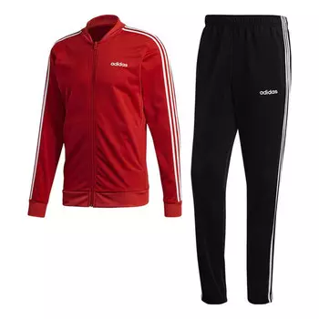 Костюмы 3 полоски спортивный комплект азиатские размеры Adidas, красный