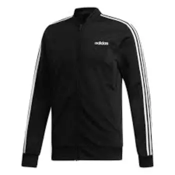 Костюмы 3 полоски спортивный костюм азиатские размеры Adidas, черный