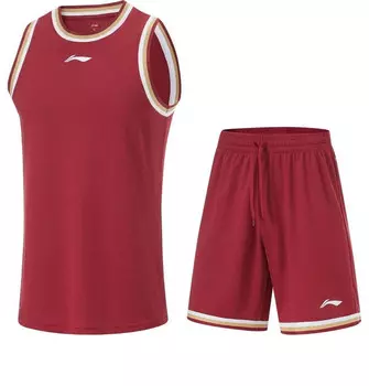 Костюмы для баскетбольных соревнований Li-Ning, красный