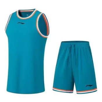Костюмы для баскетбольных соревнований Li-Ning, голубой