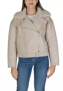 Косуха Vila Clothes утепленная, бежевый