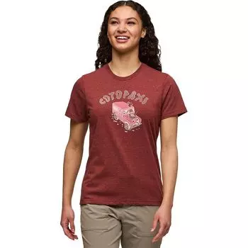 Кото пилот футболка Cotopaxi, цвет rusty