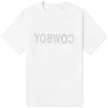 Ковбойская футболка Helmut Lang, белый