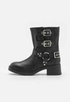 Ковбойские/байкерские ботильоны BECASE Steve Madden, черный