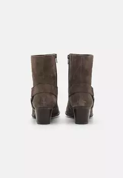 Ковбойские/байкерские ботильоны Gabor Comfort, светло-серый