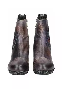 Ковбойские/байкерские ботильоны LAURA VITA, фиолетовый